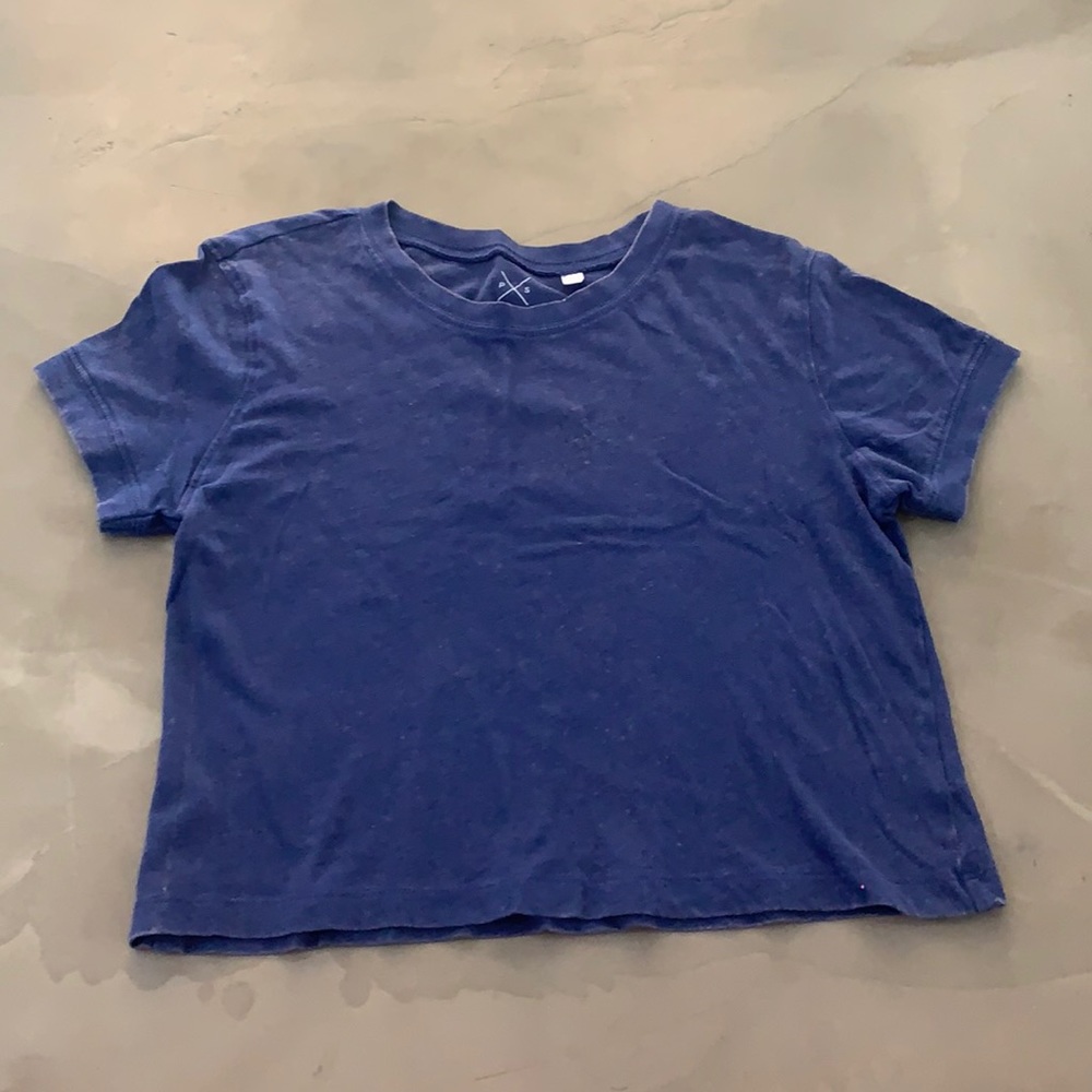 blue basic pacsun tee XS